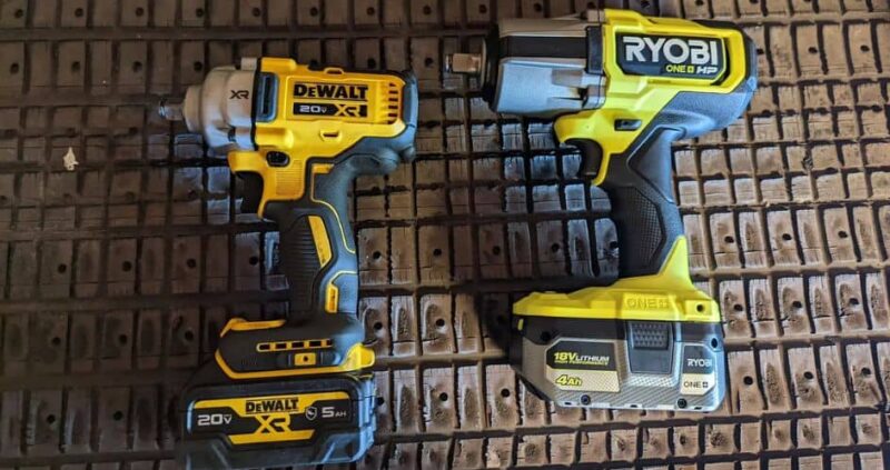 Ryobi Vs DeWalt Brand Comparison In Detail