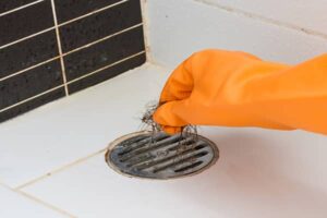 floor drain cleaning