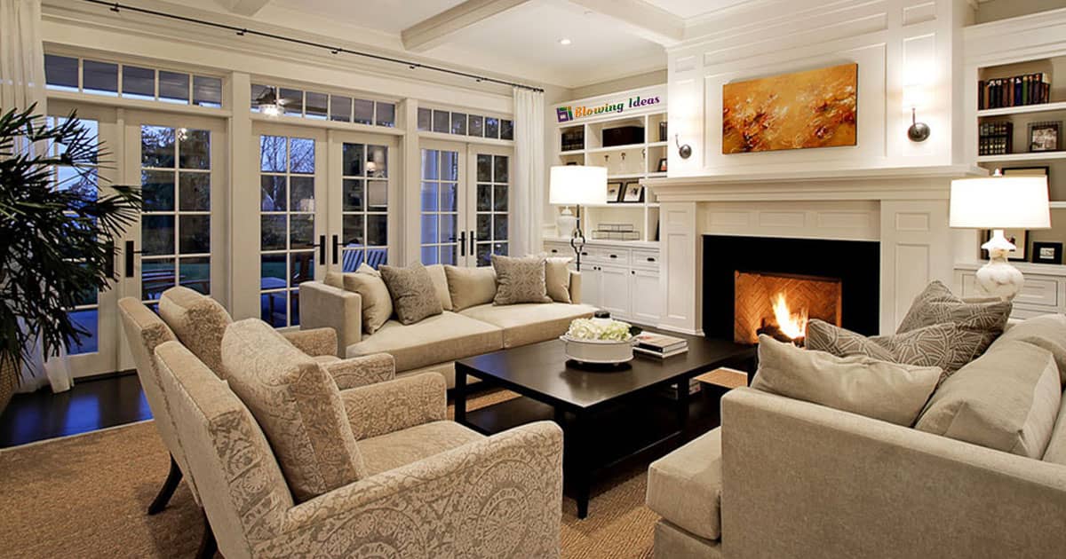 Tips To Fix Awkward Living Room Layout With A Corner Fireplace