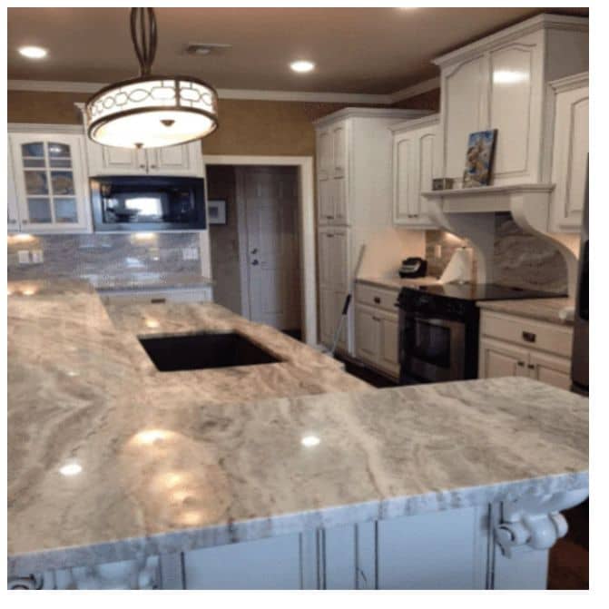 5 Backsplash Ideas For Fantasy Brown Granite Countertops