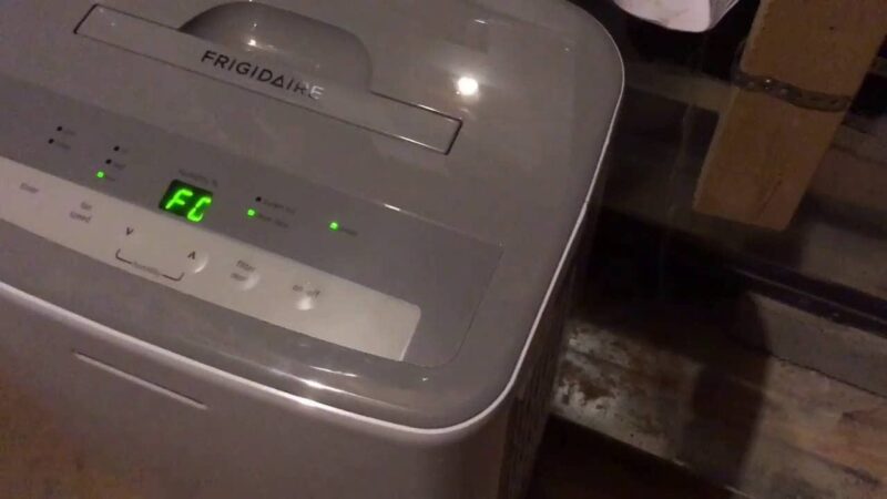 How Do I Fix The EC Code On My Frigidaire Dehumidifier 