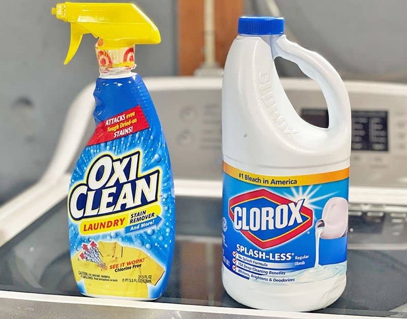 Can you mix Oxiclean and Bleach