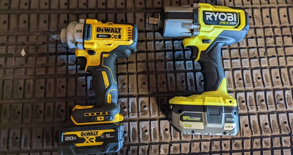 Ryobi vs. DeWalt- Brand Comparison In Detail