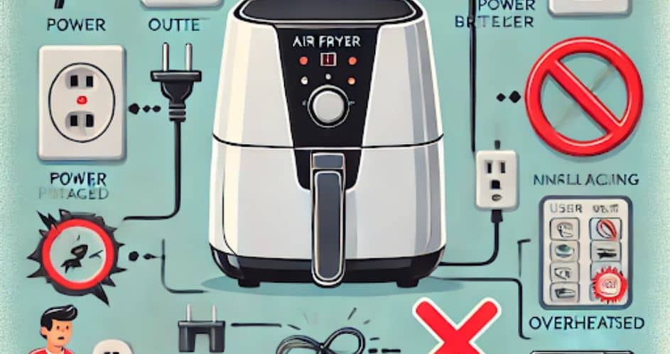 Reasons Why Your Gourmia Air Fryer Might Not Be Turning On