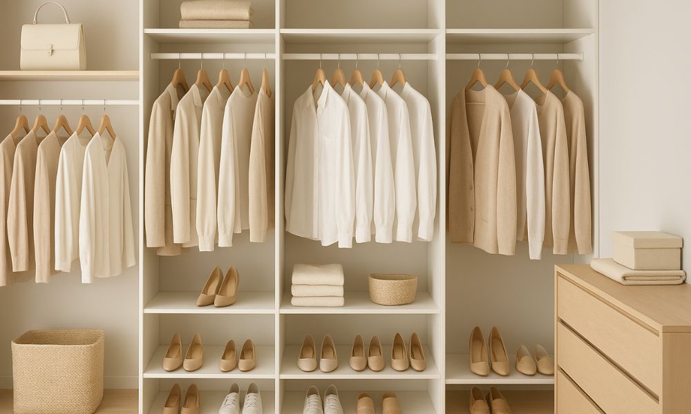 How to Organise and Clean a Walk-In Closet