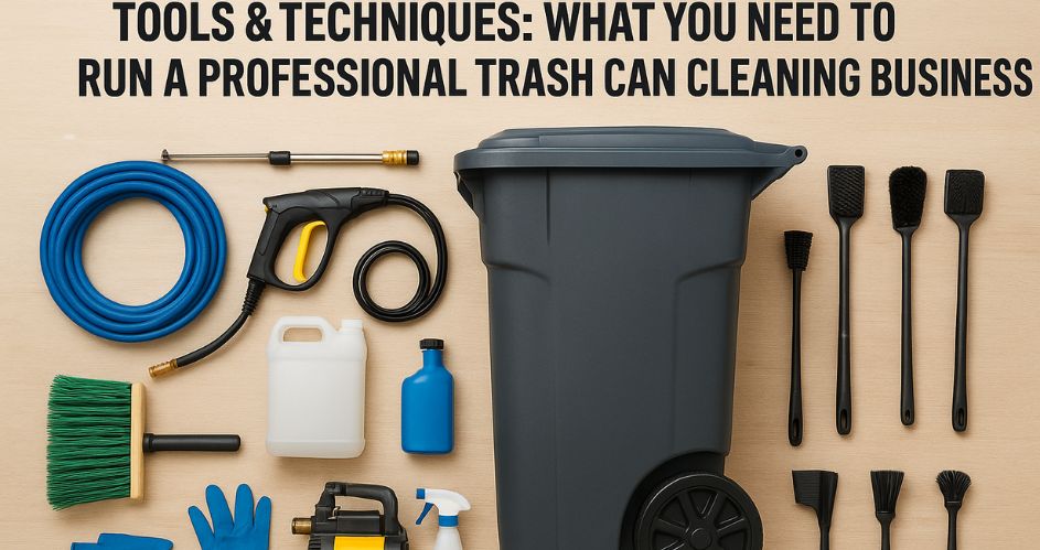 Tools & Techniques: What You Need to Run a Professional Trash Can Cleaning Business