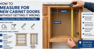 How to Measure for New Cabinet Doors Without Getting It Wrong