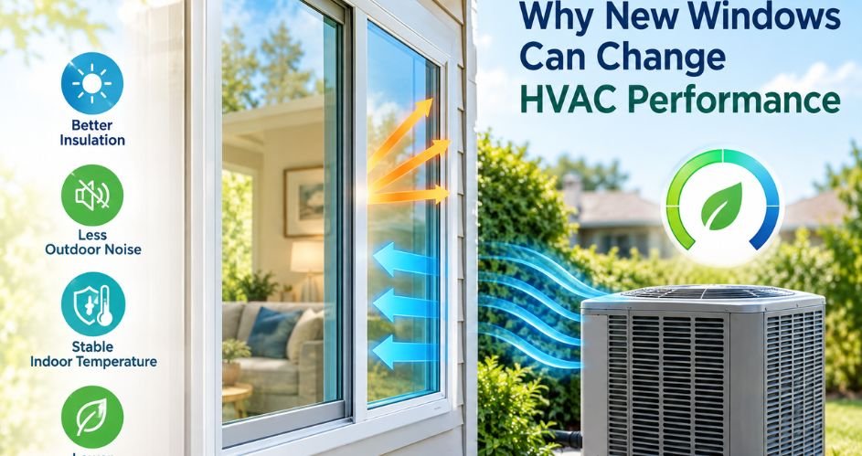 Why New Windows Can Change HVAC Performance